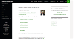 Desktop Screenshot of locksmitheugeneoregon.com